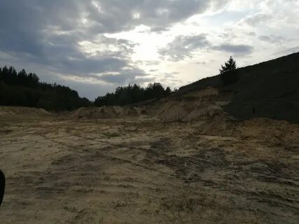 Возле карьера