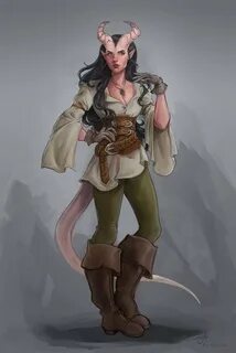 Aery tiefling komi cosplay