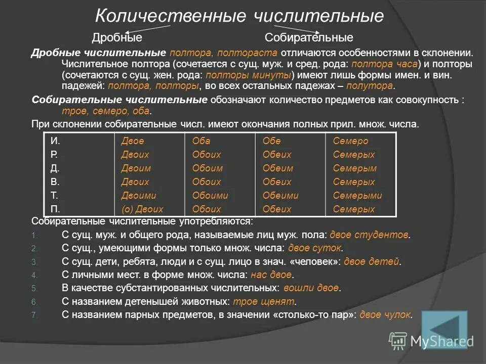Собирательные целые числа. Целые количественные числительные. Собирательные целые числа. Разряды количественных числительных (целые, дробные, собирательные). Целые дробные исобиратель числ.