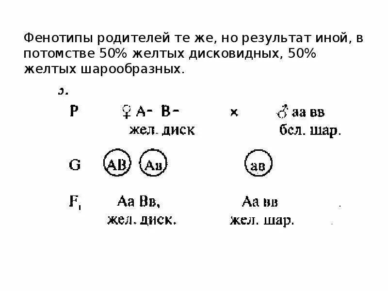 Каковы генотипы родителей и гибридов первого поколения. Генотипы родителей и потомства. Тыкву имеющую желтые плоды дисковидной формы скрестили. Фенотипы родителей. У тыквы дисковидная форма плода доминирует над шаровидной.