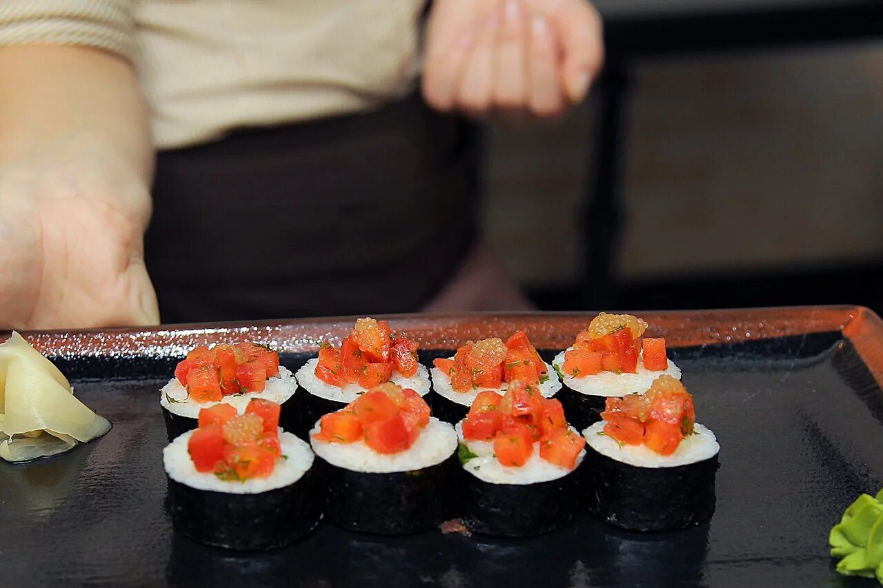 Sushi cook