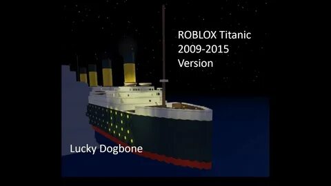 Roblox titanic