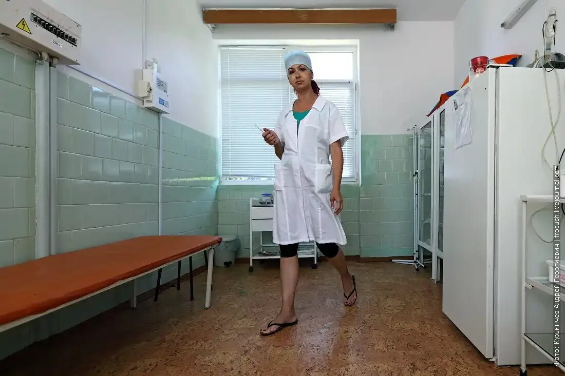 Заведующая отделением боткинской больницы