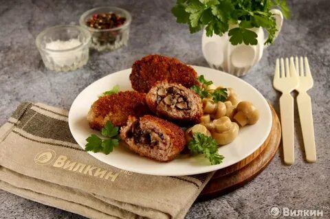 Котлеты фаршированные печенью