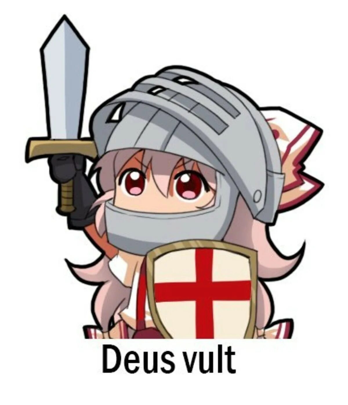 Maria vult. Рыцарь Крестоносец Deus Vult. Крестоносец девушка Deus Vult.