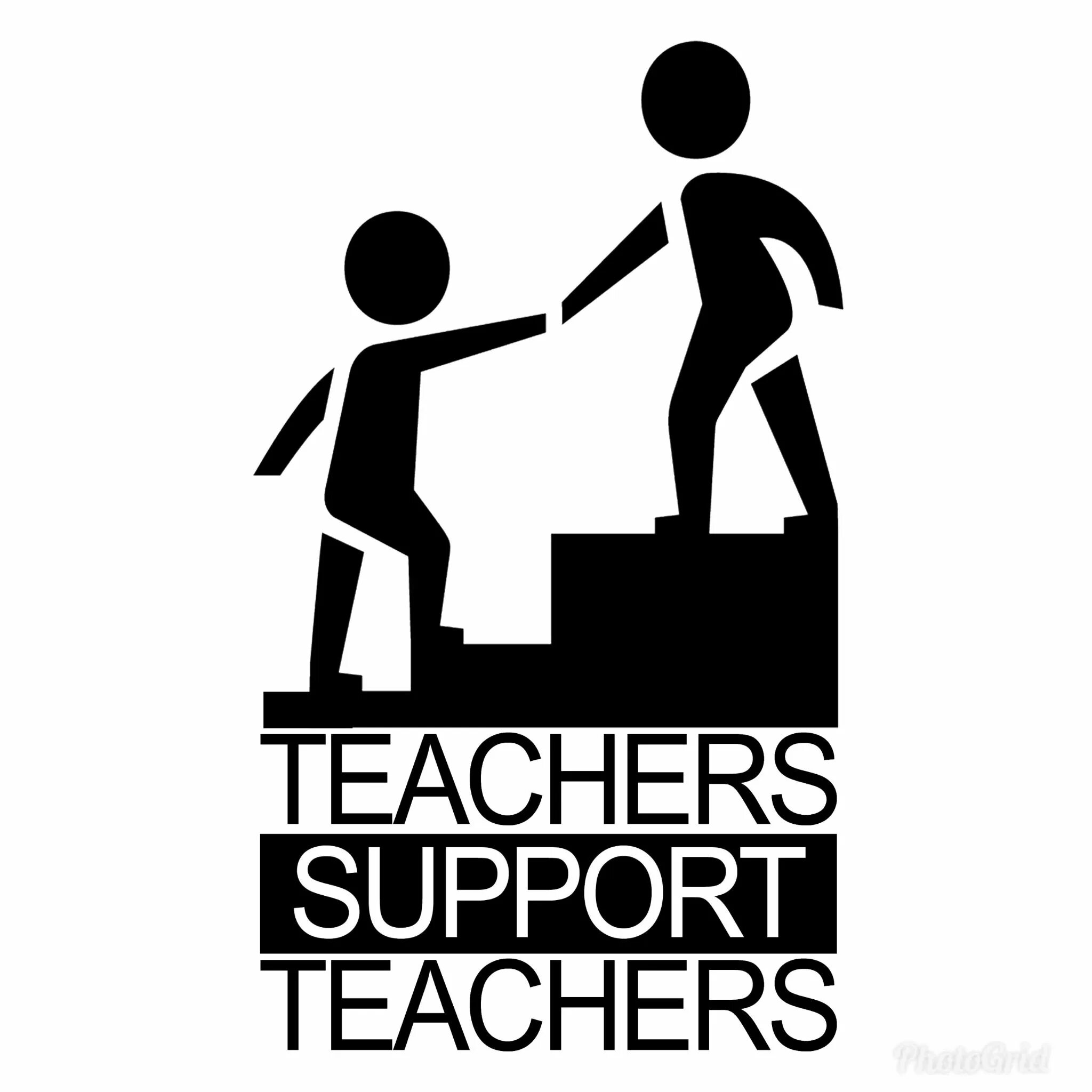 Supporting teachers. Teacher support. Support teacher icon. Unlimited support teacher. Diagnostician ,facilator supporter teacher.