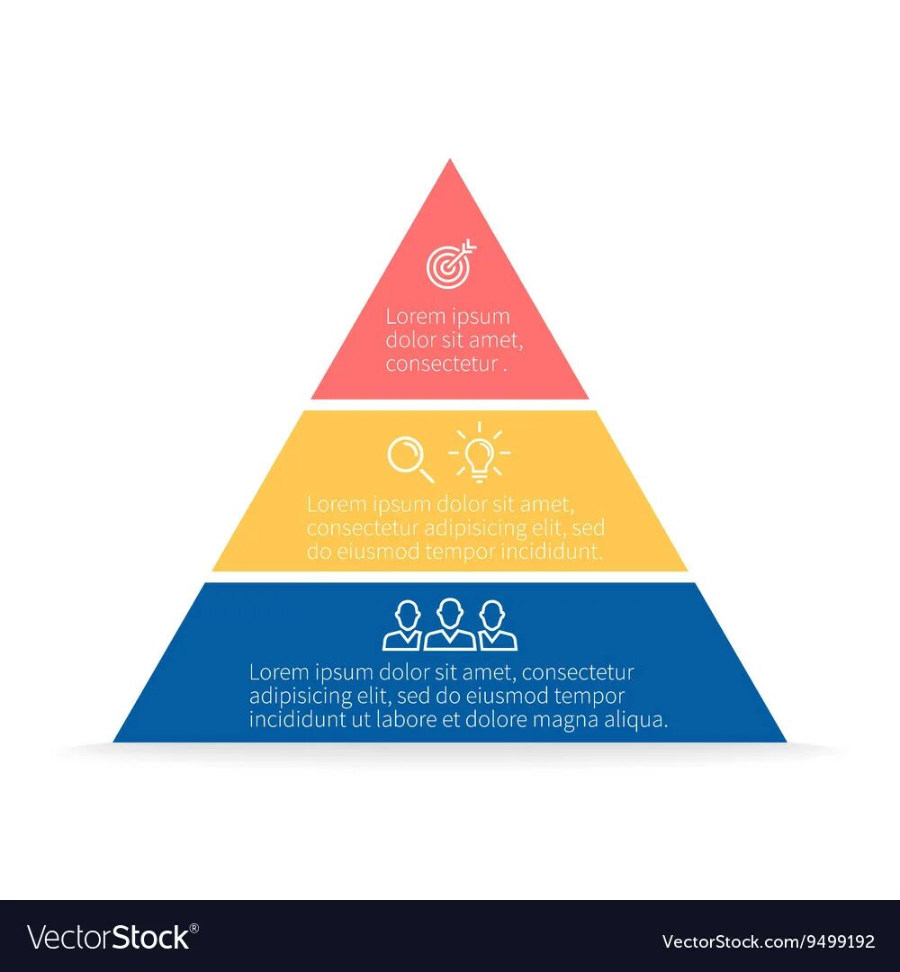 1 уровень треугольник. Пирамида инфографика. Пирамида вектор инфографика. Пирамида диаграмма треугольная. Диаграмма пирамида вектор.