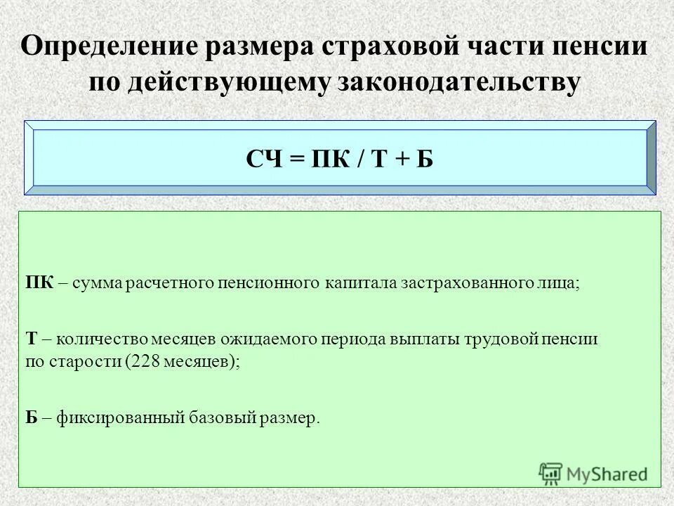 Сумма страховой пенсии по старости. Формула определения размера страховой пенсии по старости. Размер страховой пенсии по возрасту. Ожидаемый период выплаты трудовой пенсии по старости. Государственная пенсия по инвалидности формула расчета.