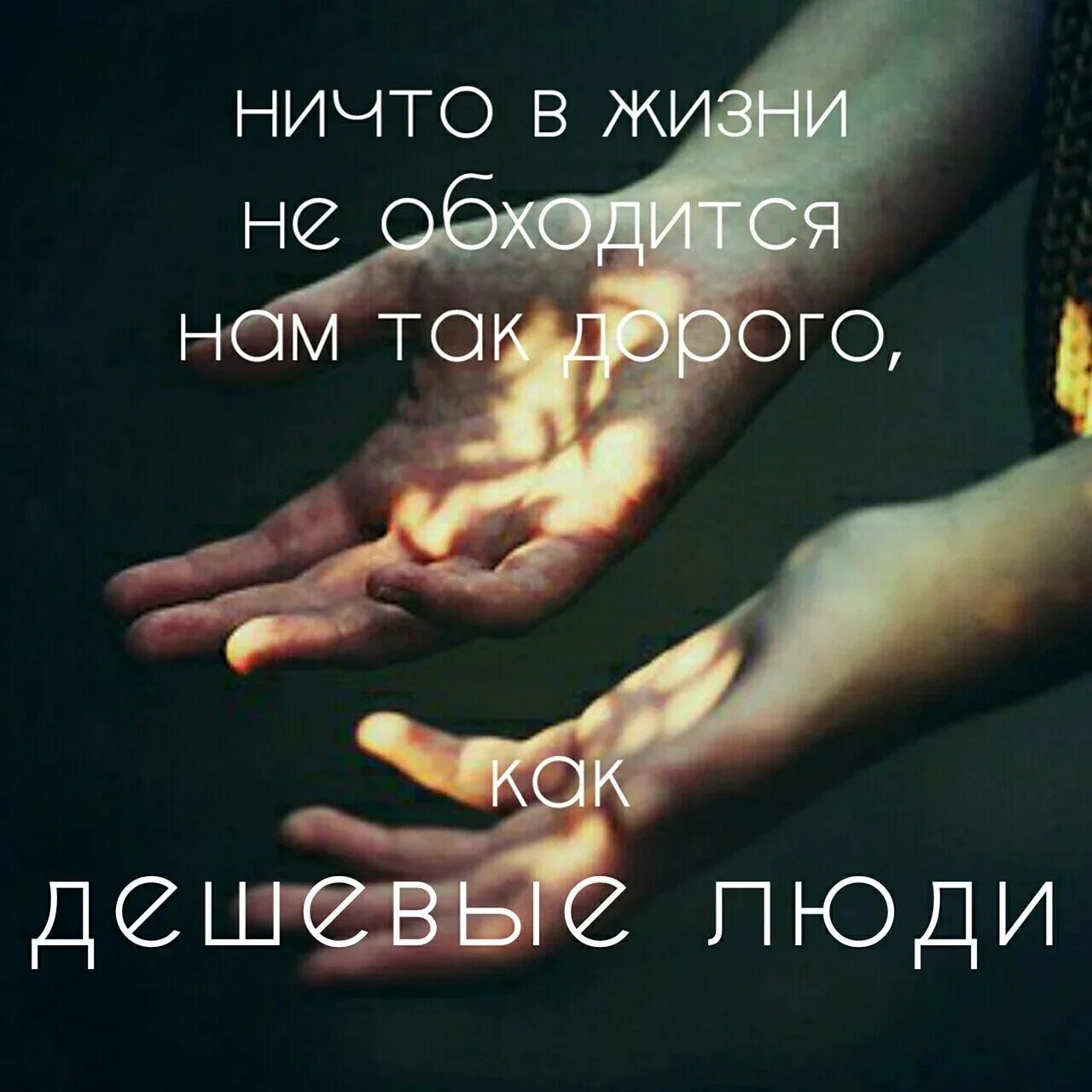 Жизнь человека дороже всего