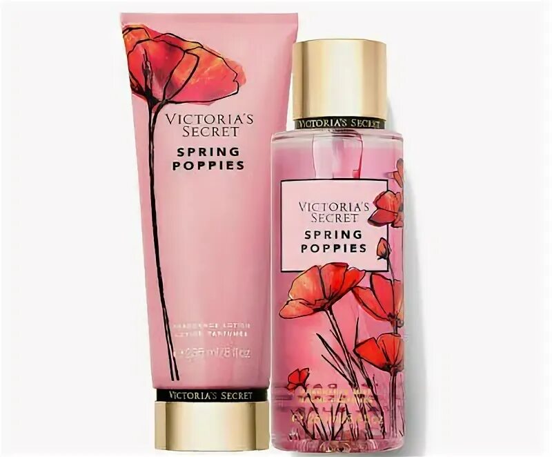 Spring secrets. Victoria&#039;s secret spring poppies духи.