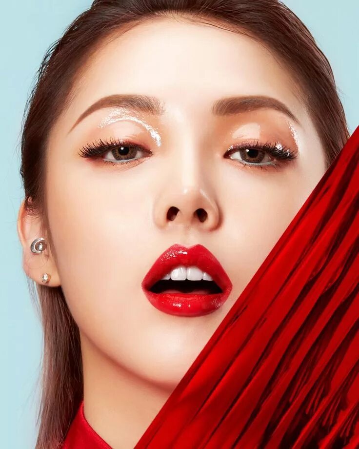 3ce velvet lip tint #taupe 3ce makeup, Red lip makeup, Korean makeup look