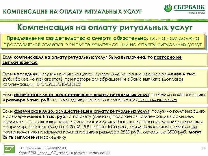 Работы подлежат оплате. Компенсация на оплату ритуальных услуг в Сбербанке. Возмещения расходов на оплату ритуальных услуг. Заявление на компенсацию ритуальных услуг. Компенсация выплат Сбербанка.