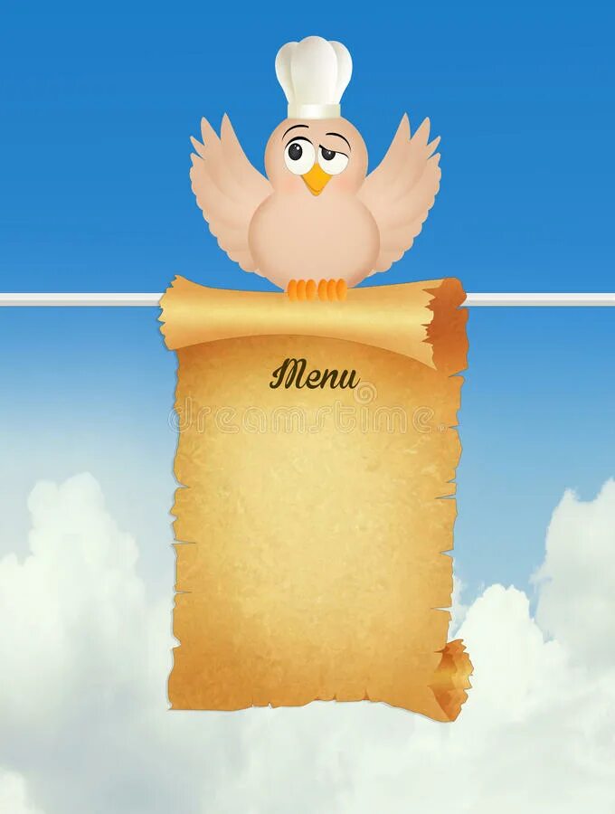 Bird menu