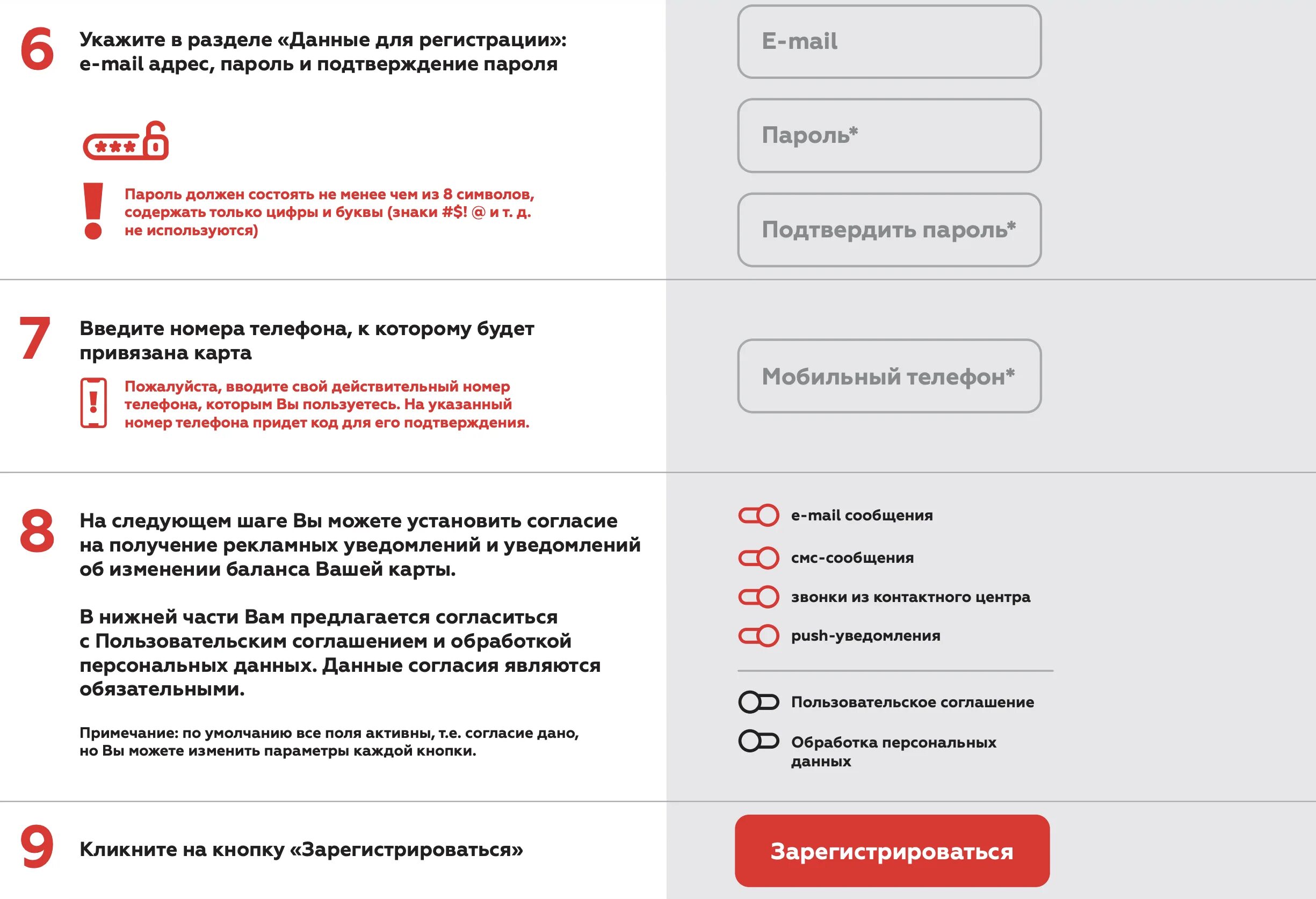 Зарегистрироваться через смс. Зарегистрироваться через смс