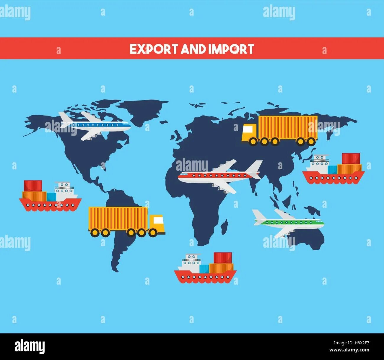 Export map