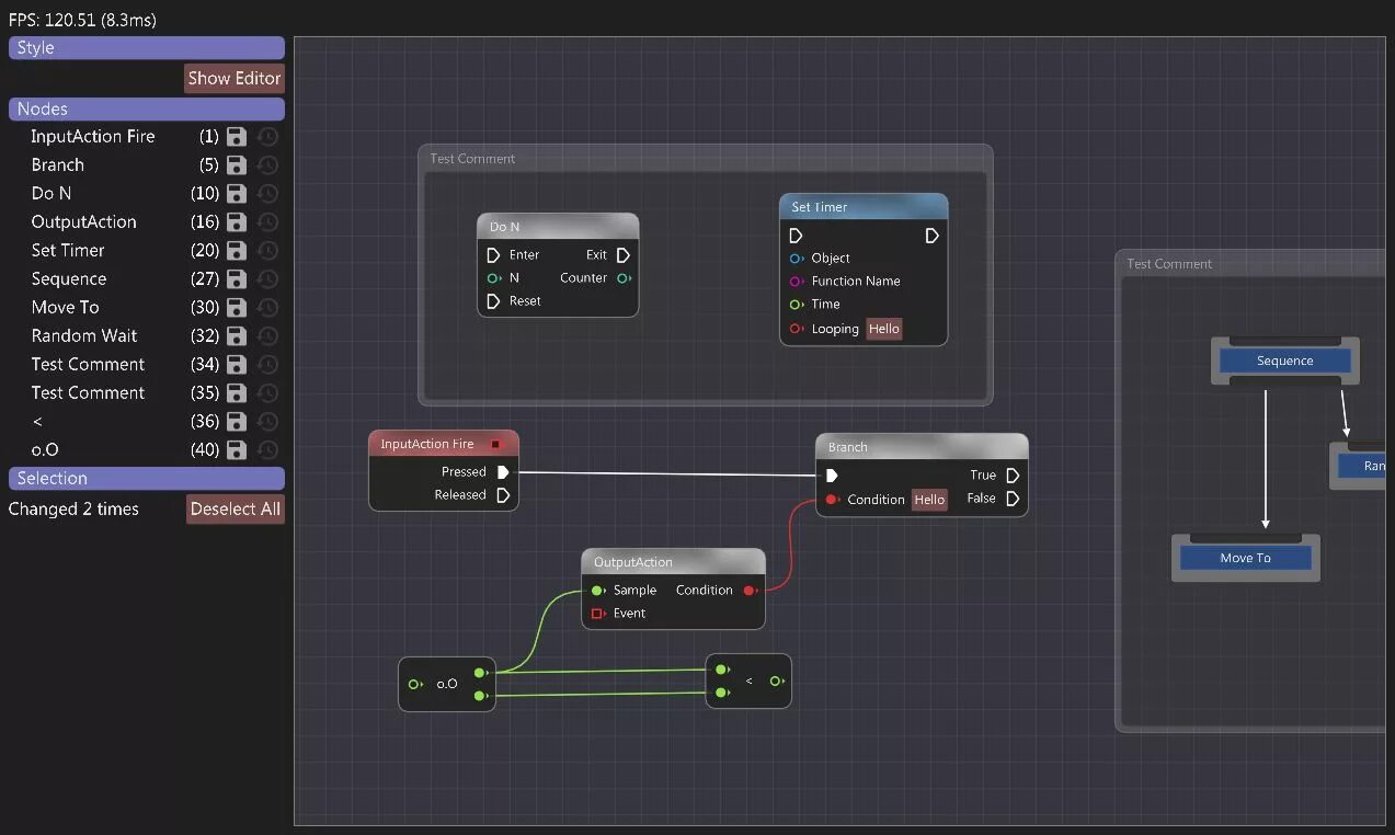 Otoy octane logo. Js node editor. Node editor. Nodes ui. Imgui node.