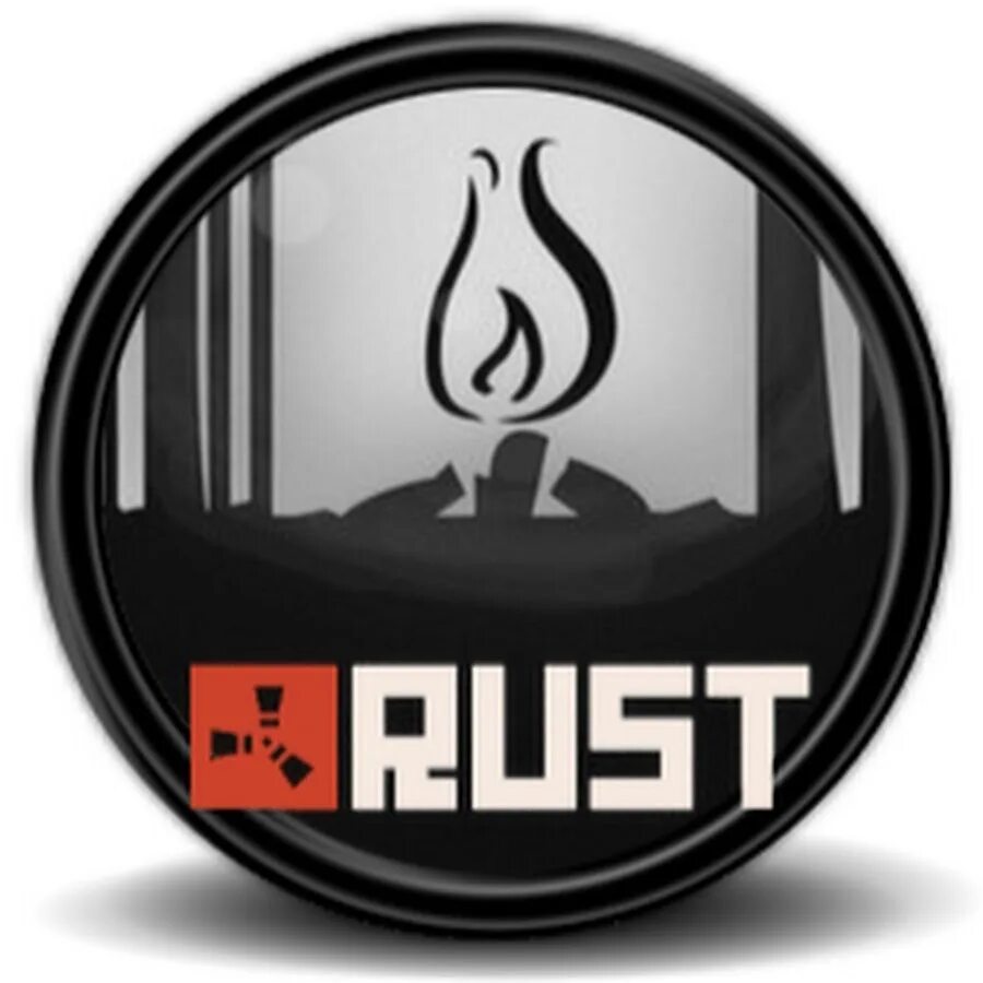 Логотип раст. Rust значок. Rust ярлык. Логотип игры Rust. Значок РАСТЭ.