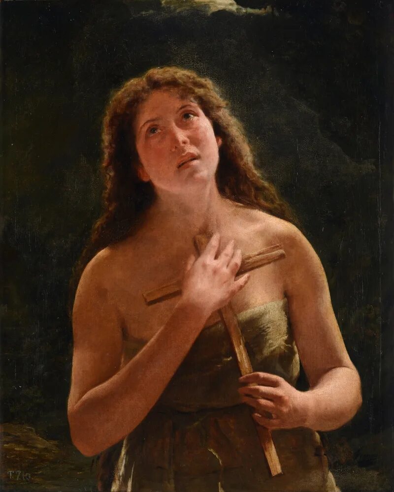 Penitent Magdalene. Тициан Penitent Magdalene. Кающаяся женщина