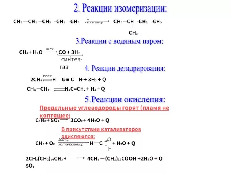 Н2о н реакция