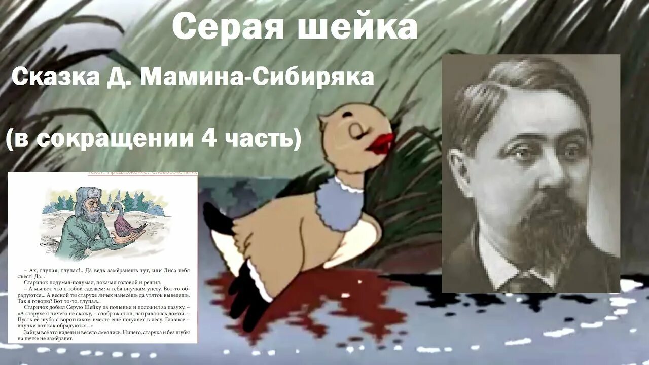 У серой шейки замерло сердце. Серая шейка. Серая шейка.сказки. Серая шейка, мамин-Сибиряк д.. Серая шейка 4 часть.