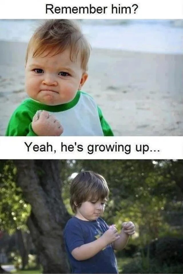 Baby grew up. Ребенок yes мем. baby meme. бейби мем. growing meme.