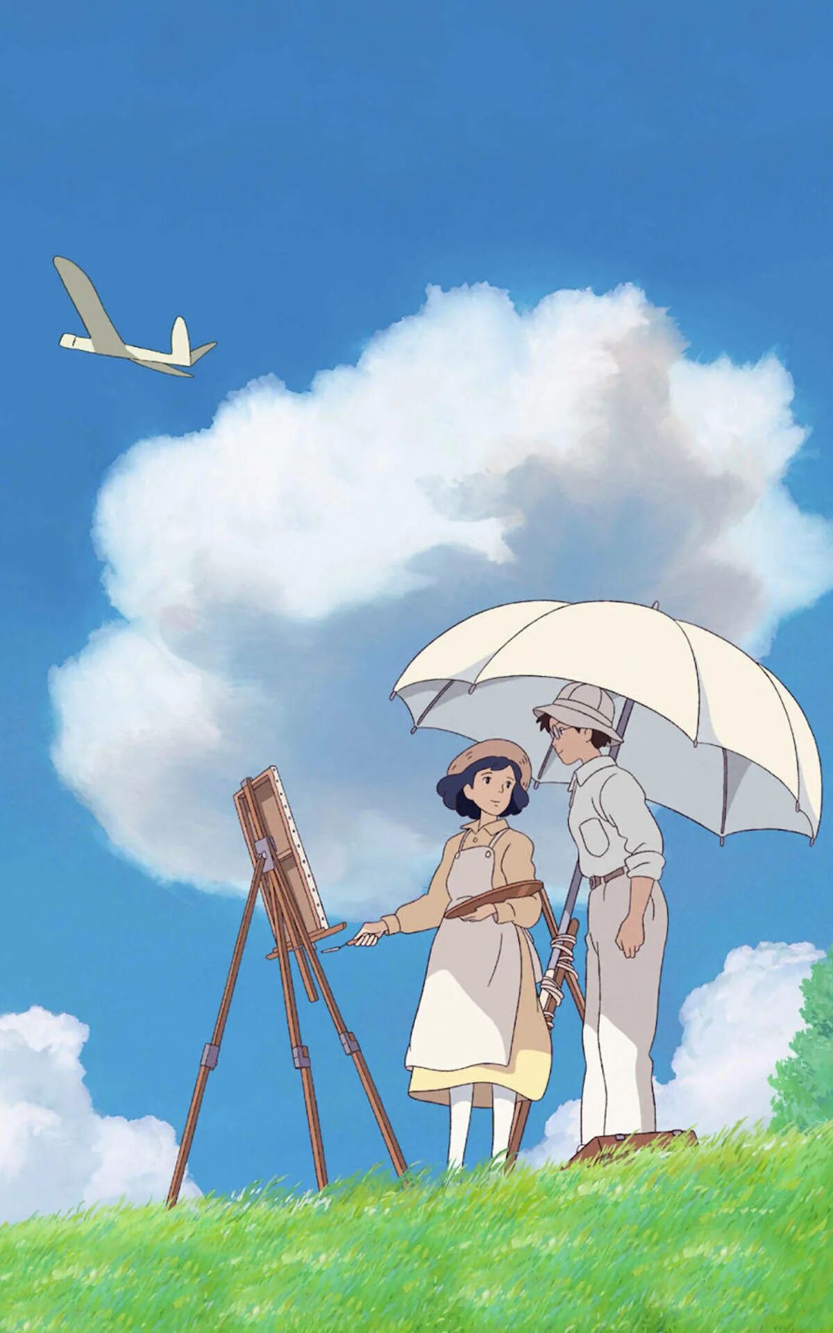 Rising with the wind