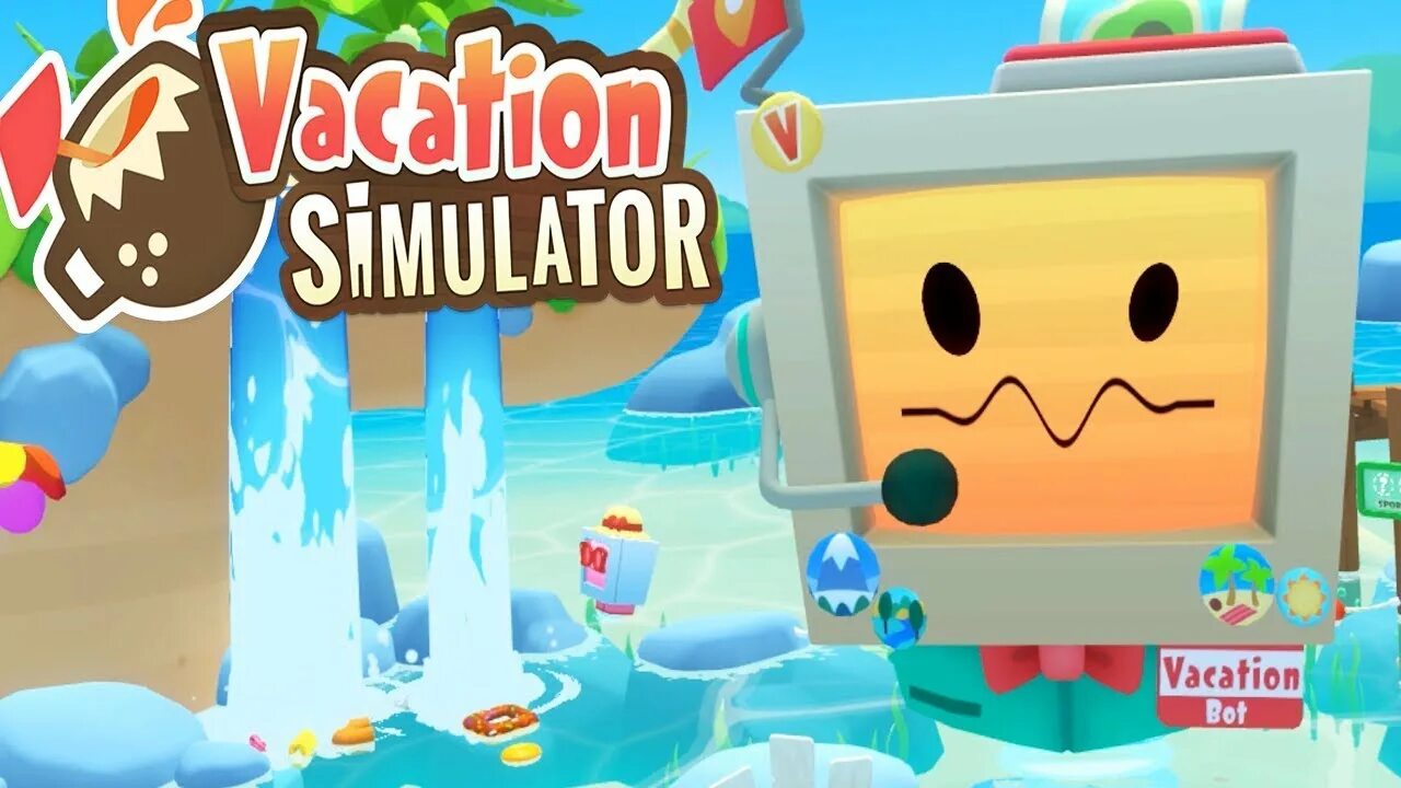 Vacation Simulator. Vacation Simulator VR. Job Simulator и vacation Simulator. Vacation Simulator back to job.