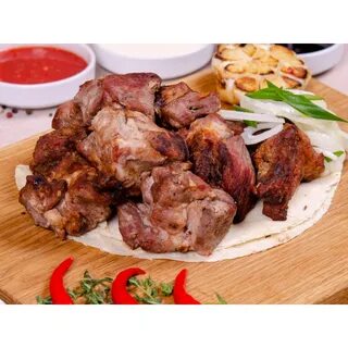 300 грамм шашлыка это сколько