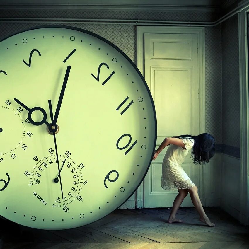 Without time. Without time