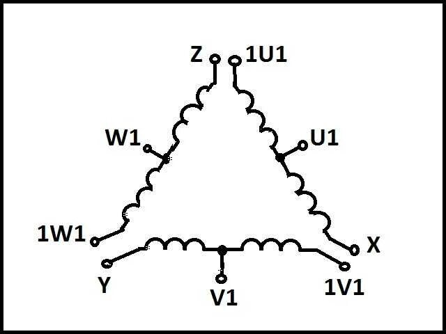 Схема обмоток двигателя двойная звезда. Соединение две звезды. Двухскоростной асинхронный двигатель схема обмоток. Схема подключения двухскоростного двигателя 380 вольт. Схема подключения 2-х скоростного асинхронного двигателя.
