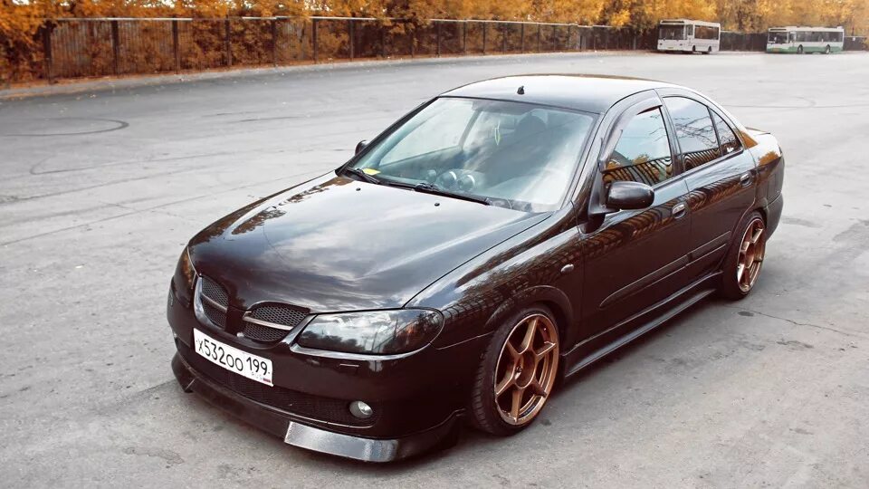 Обвес на Альмеру)) - Nissan Almera II (N16), 2 л, 2005 года стайлинг DRIVE2