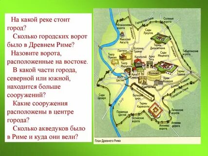 Обозначьте поселение на палатине и напишите название
