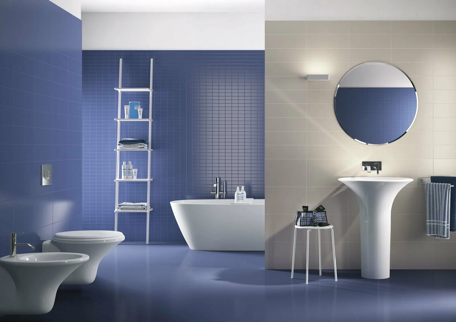 Сантехника в ванной комнате цена. Синяя ванная. Синяя ванная комната. Сантехника в интерьере. Сантехника ванная.