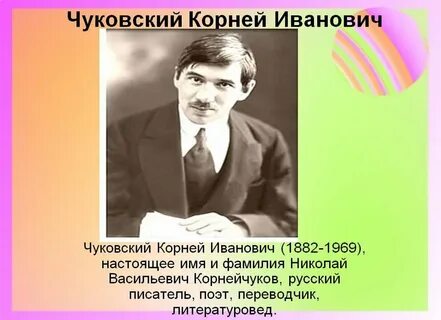 Имя отчество чуковского