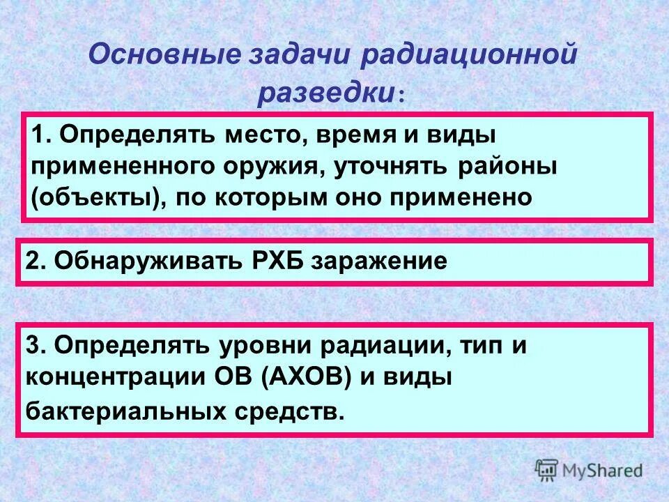 Задача радиация