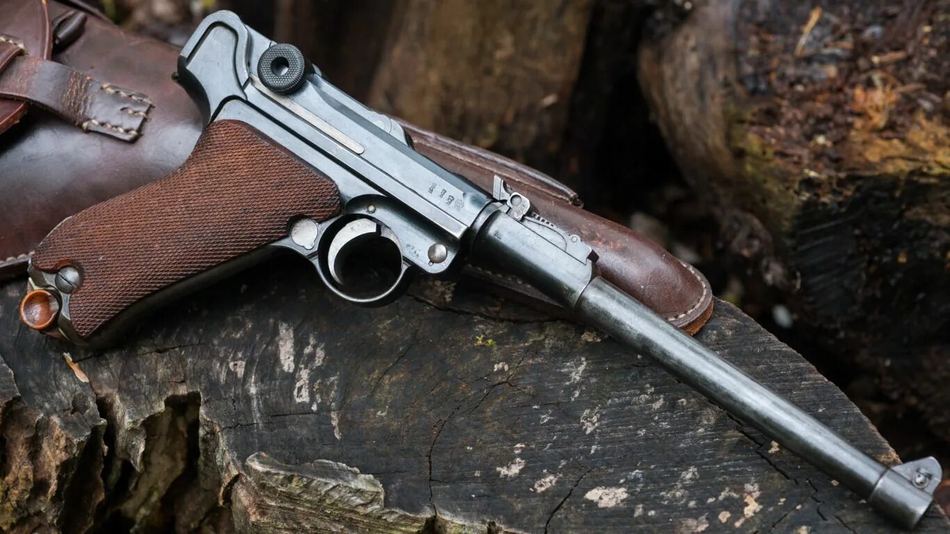 Люгер-Парабеллум. Люгер-Парабеллум артиллерийский. Luger Artillery 1917. Luger p08 артиллерийский.