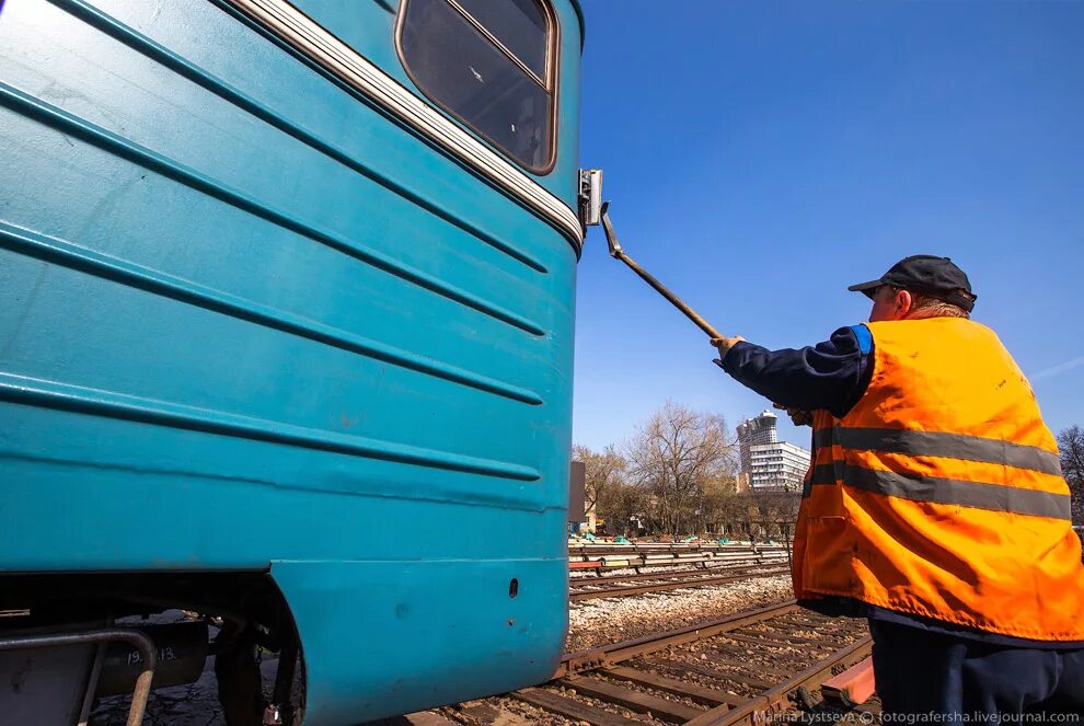 Уборка пассажирского вагона