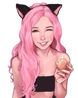 Belle delphine drawing.