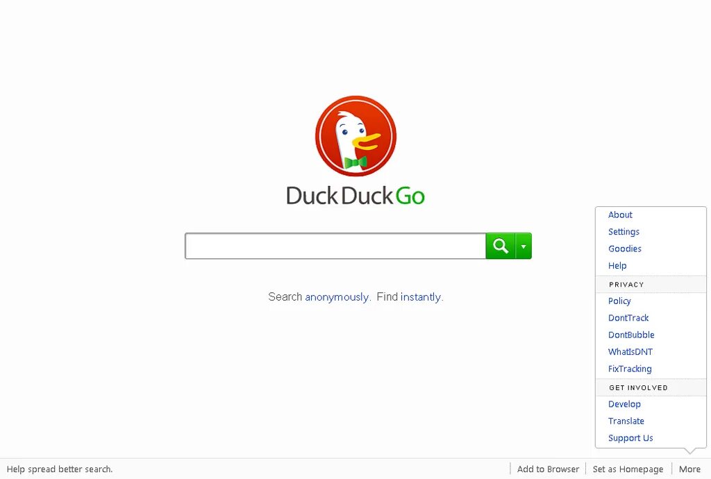 Opera search engine. Opera search engine