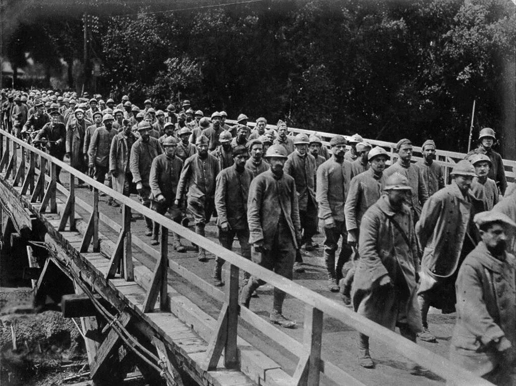 Битва при вердене 1916. 1916г плененные. овраг смерти при вердене гельдри.