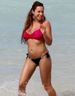 Sara Biabiany, wife of French footballer Jonathan Biabiany Perfects Bikini Curve
