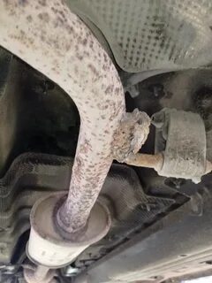 Замена глушителя рено логан 1
