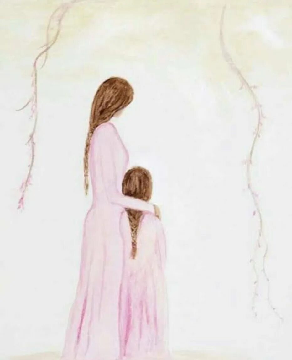 Мама и дочка рисунок. Рисунок для мамы. Мама с ребенком рисунок. Мать и дочь рисунок. Нарисовать дочке рисунок