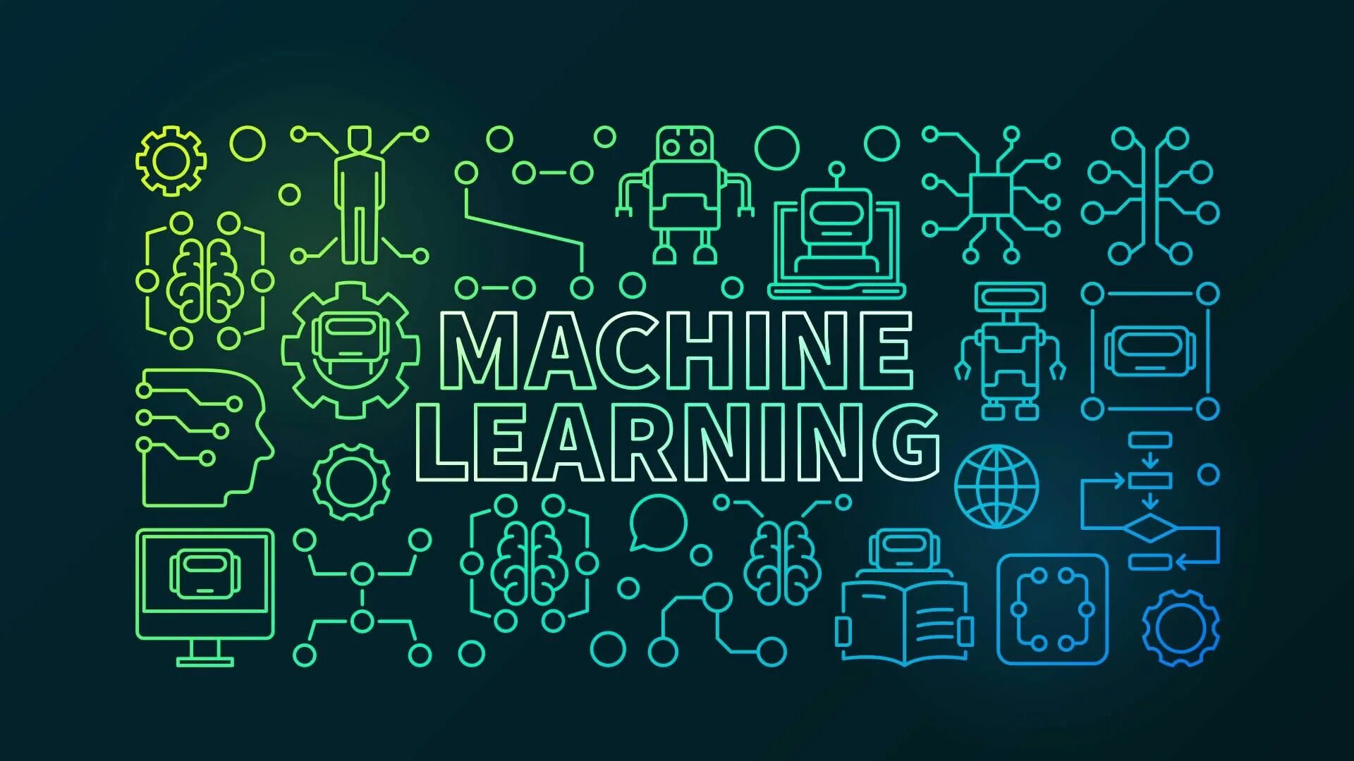 Машинное обучение (Machine Learning). Машинное обучение рисунок. Machine Learning картинки. Машинное обучение обои.