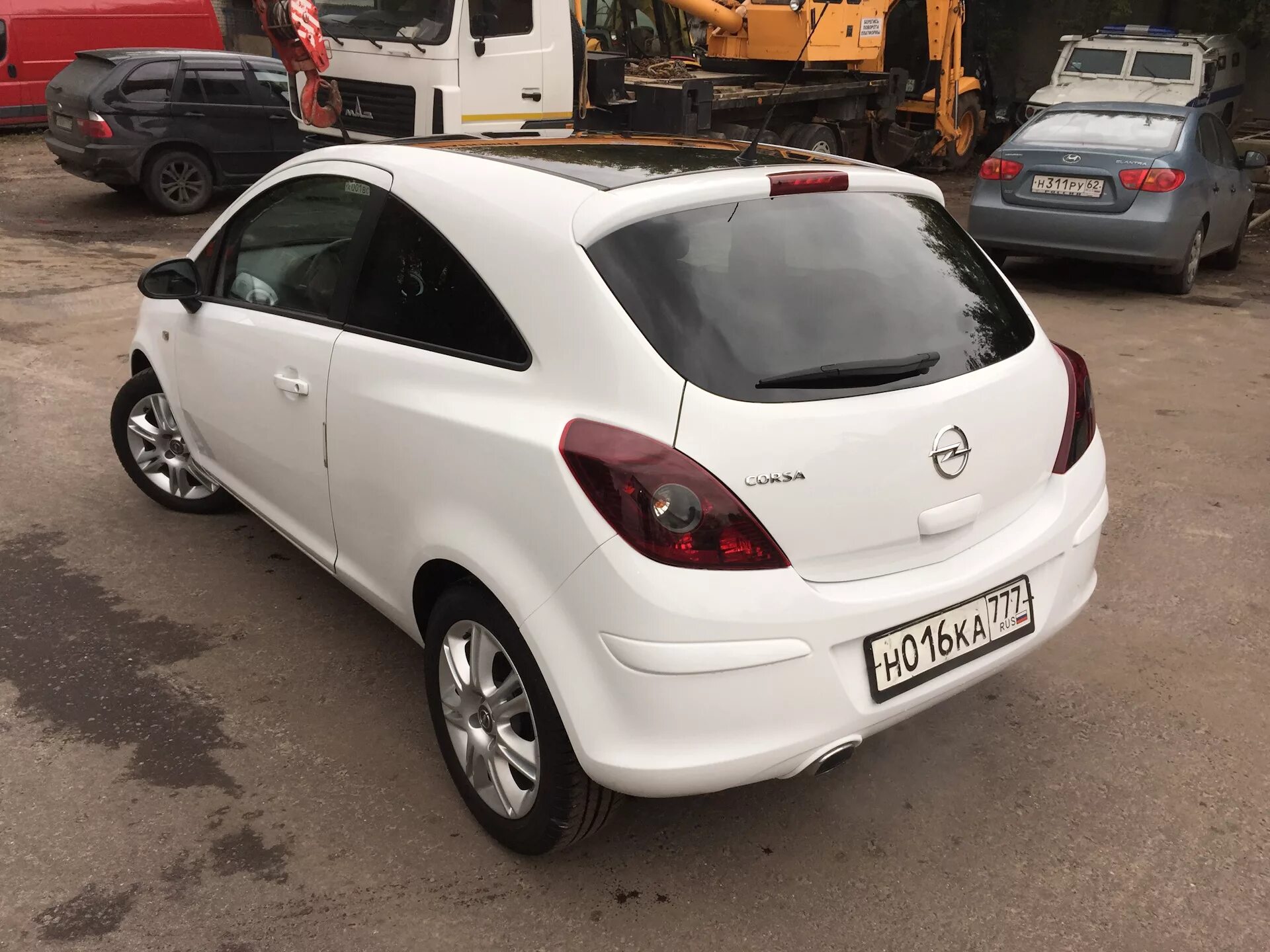 Opel corsa как снять