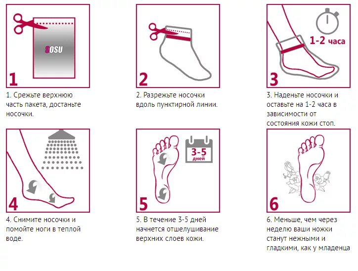 Сколько времени держать ноги. Носочки для педикюра отшелушивающие sosu. Sosu носки педикюр инструкция. Носочки для педикюра sosu инструкция. Sosu пилинг носки инструкция.