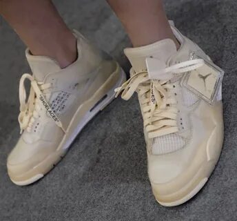 Air jordan 4 off white