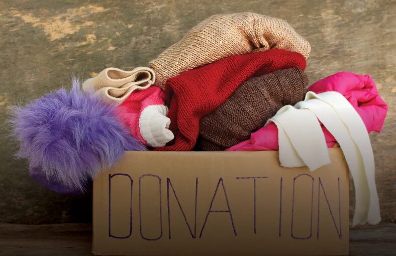 Доната одежда. Clothing donations. Give warm.