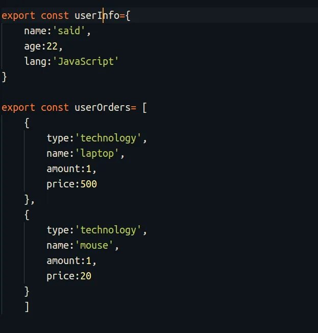 Html type module