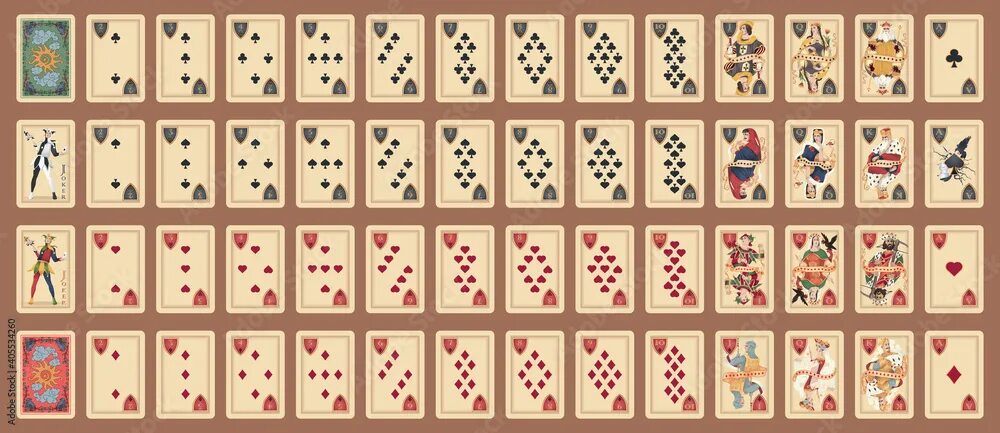 Full of card. Lucky card clipart.